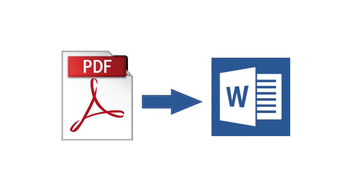convertir votre PDF en word